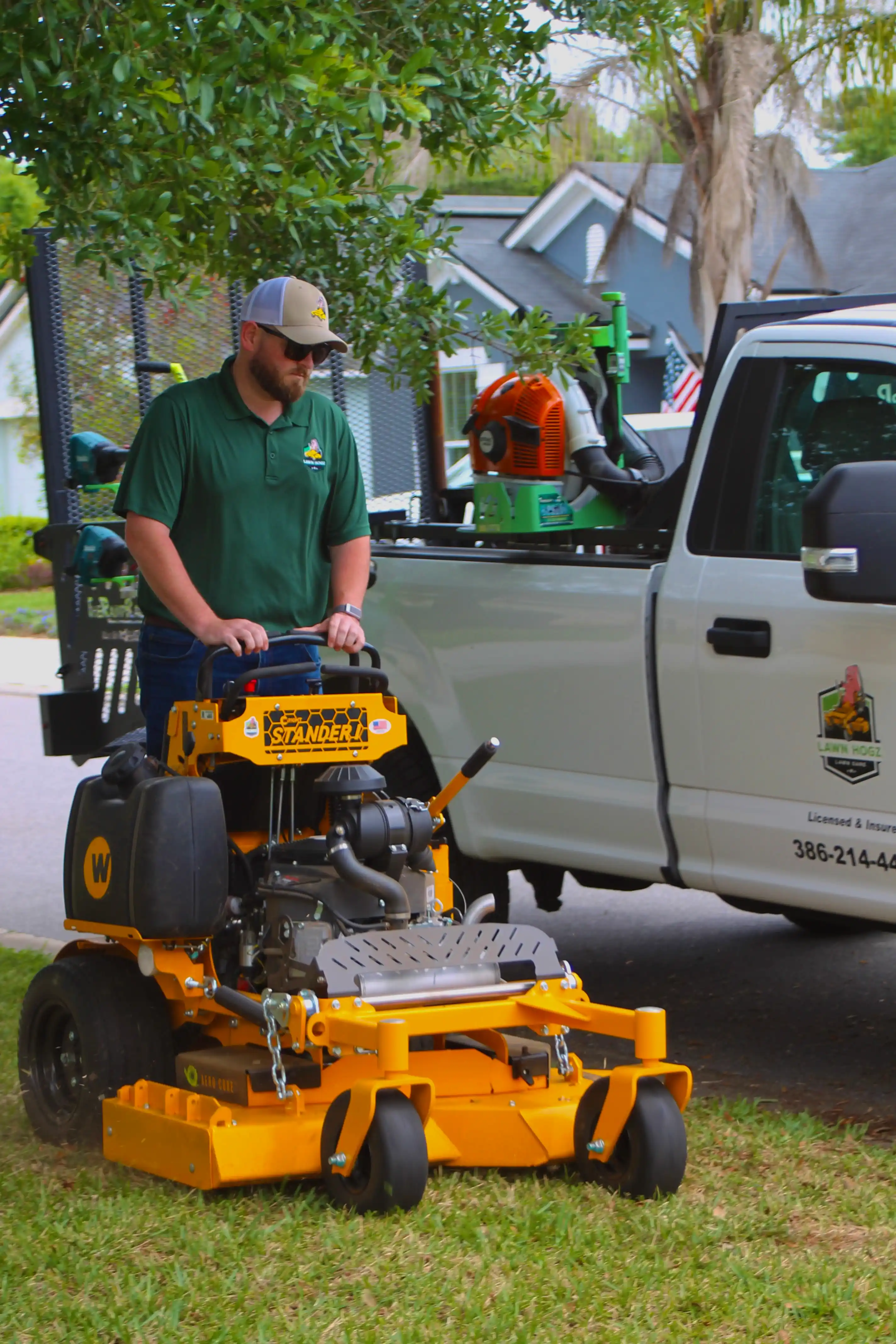 Beautiful lawn care